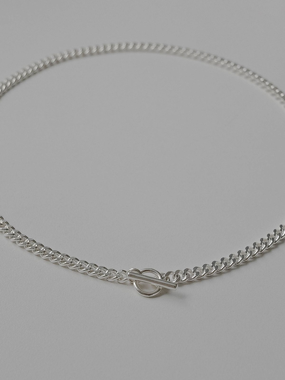 레트로핑거(RETROFINGER) silver925 Bold Toggle Chain #SN412