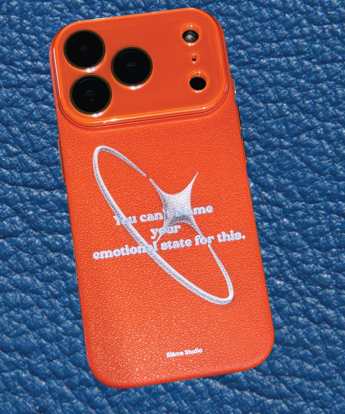 블레임 스튜디오(BLAMESTUDIO) lettering star orange case