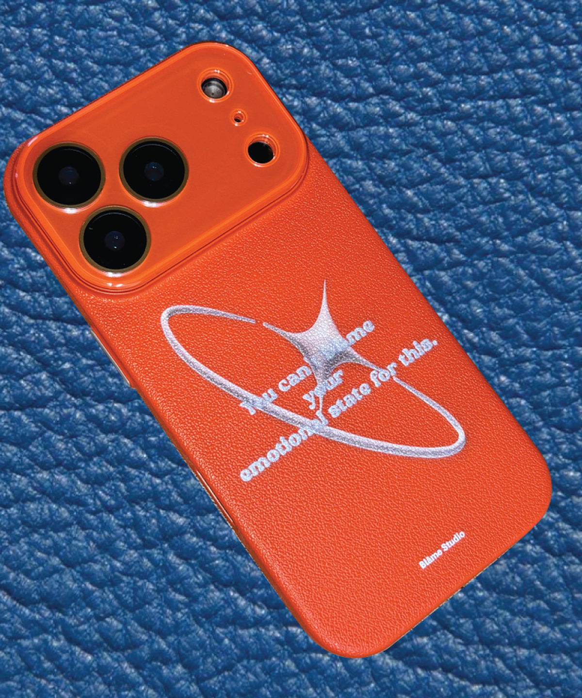 블레임 스튜디오(BLAMESTUDIO) lettering star orange case