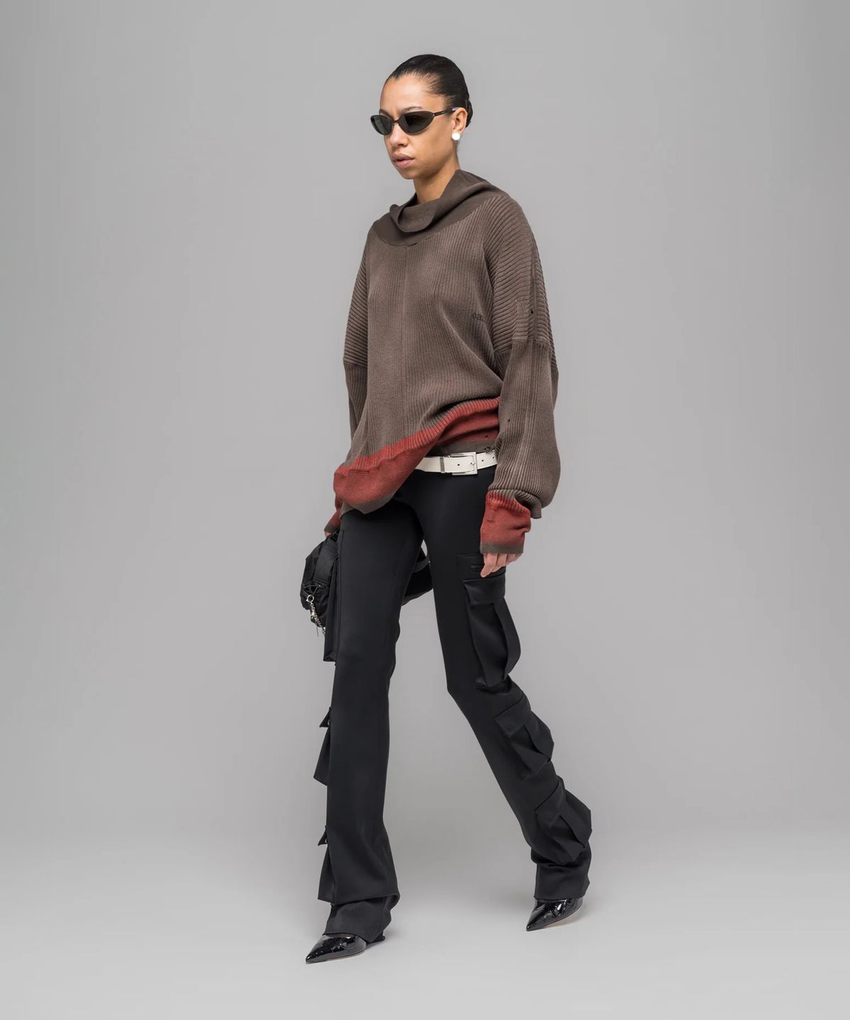 032씨(032C) (U) 트레일러 니트 터틀넥 FADED BROWN TRAILER KNIT TURTLENECK FADED BROWN