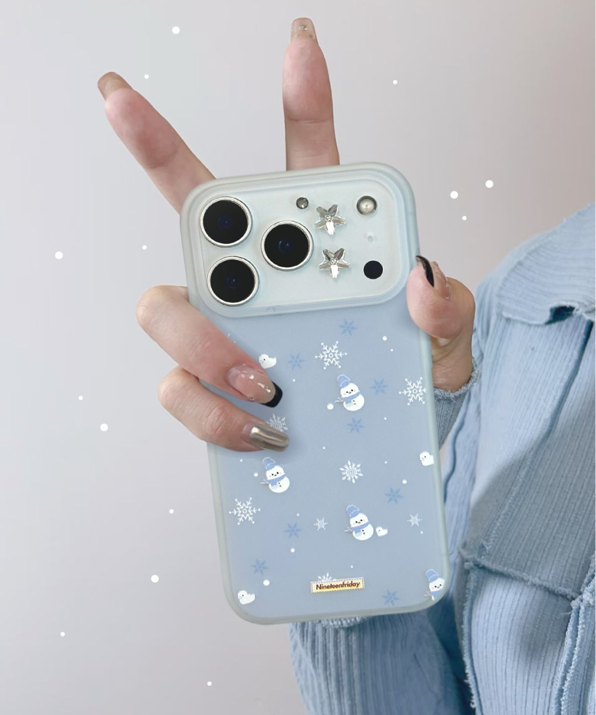 나인틴프라이데이(nineteenfriday) [+갤럭시] Snow flake 매트 케이스