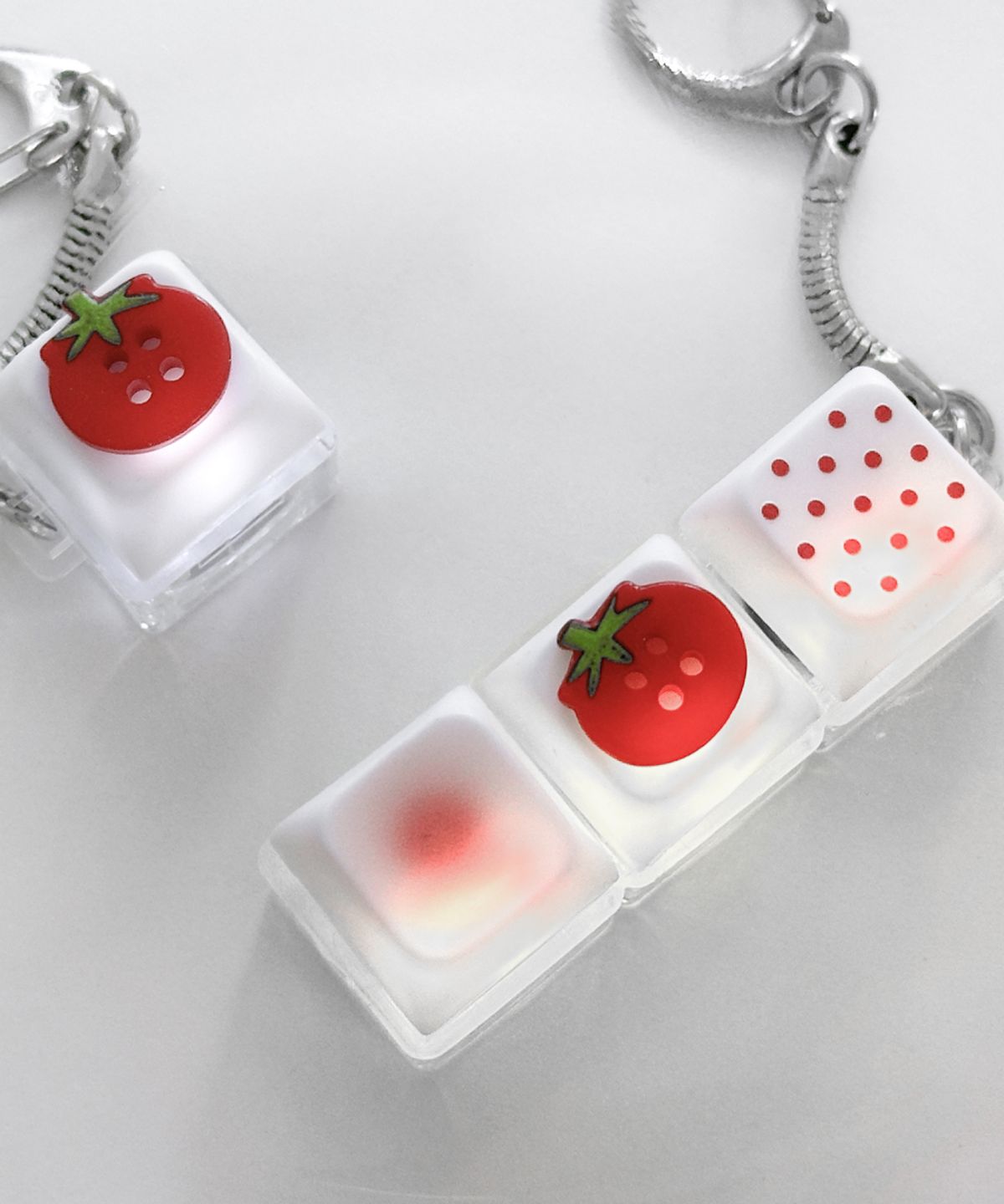 나인틴프라이데이(nineteenfriday) [Keyboard] Tomato Button Keycap Charm 키캡 클릭커