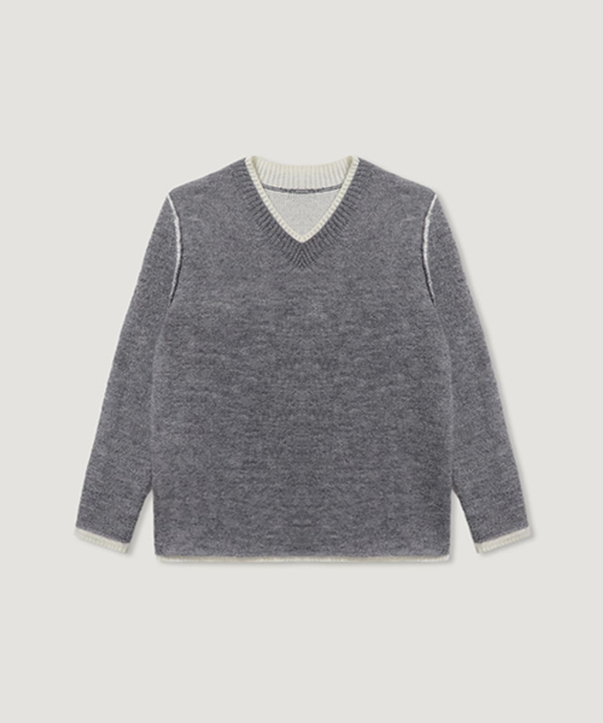 디애니(THE ANY) Even Layered V-neck Knit