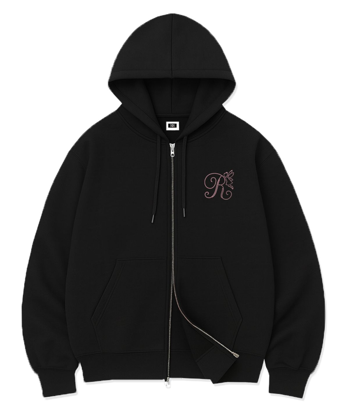 랜덤오프(RANDOMOFF) FAIRY DREAM ICON OVER FIT 2-WAY ZIP-UP (2color)