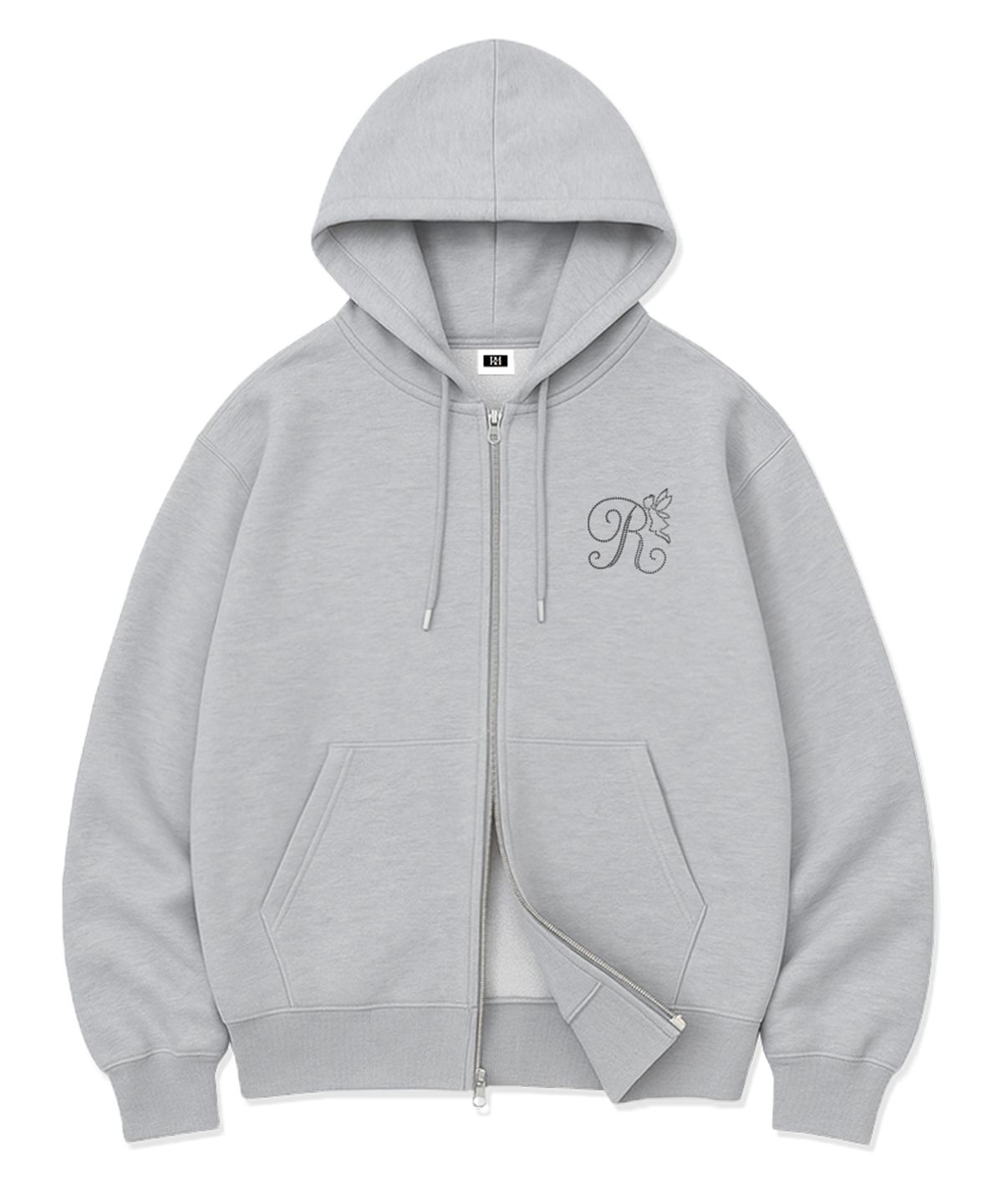 랜덤오프(RANDOMOFF) FAIRY DREAM ICON OVER FIT 2-WAY ZIP-UP (2color)