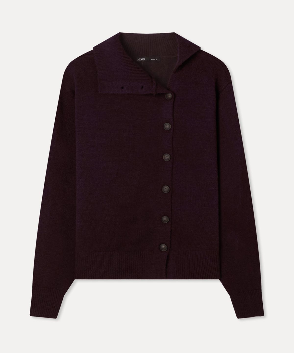 미쏘(MIXXO) 변형넥 언발란스 가디건 RE CKFV1SS_MIWCKG12QT