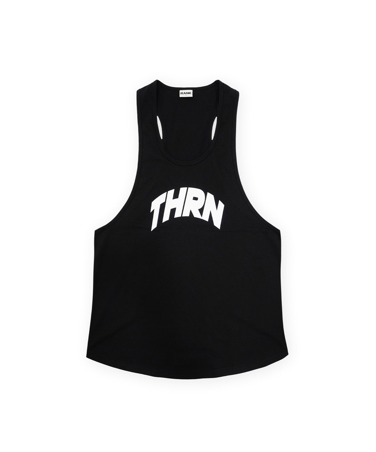 더랭크(THERANK) THRN STANDARD ARCH SLEEVELESS [BLACK]