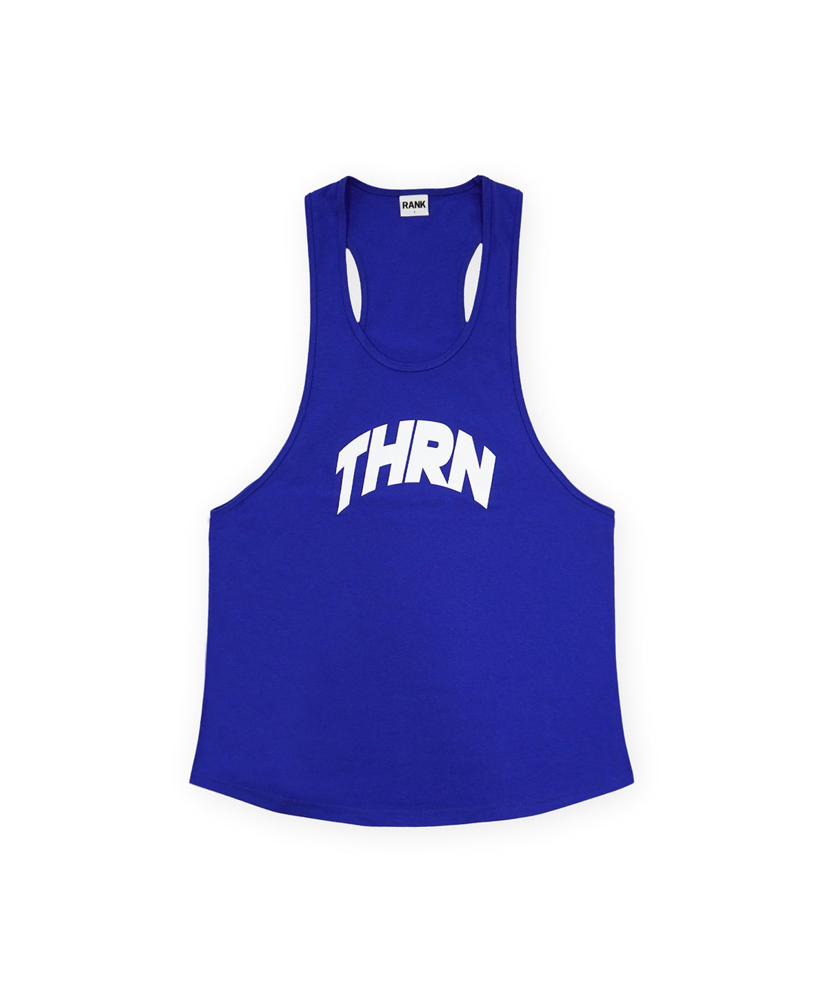 더랭크(THERANK) THRN STANDARD ARCH SLEEVELESS [BULE]