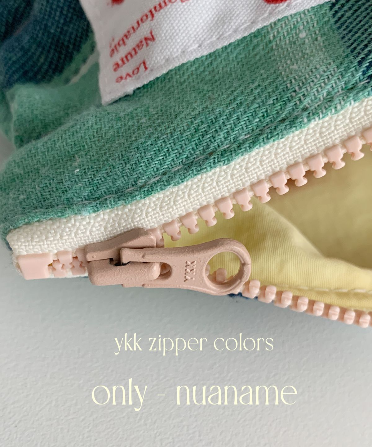누아네임(NUANAME) 블랭킷 빈티지 체크파우치 2컬러