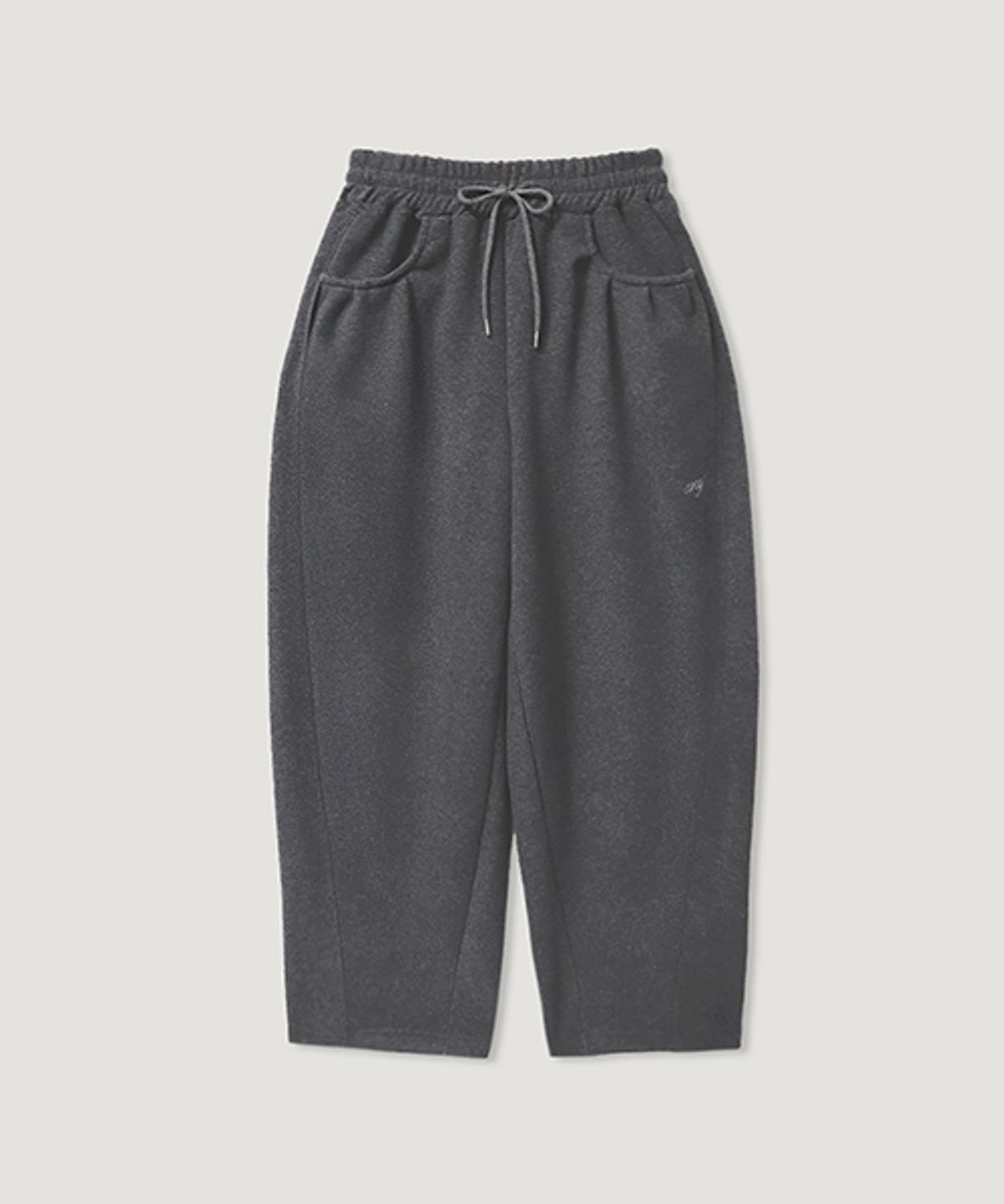 디애니(THE ANY) Terry Curved Pants