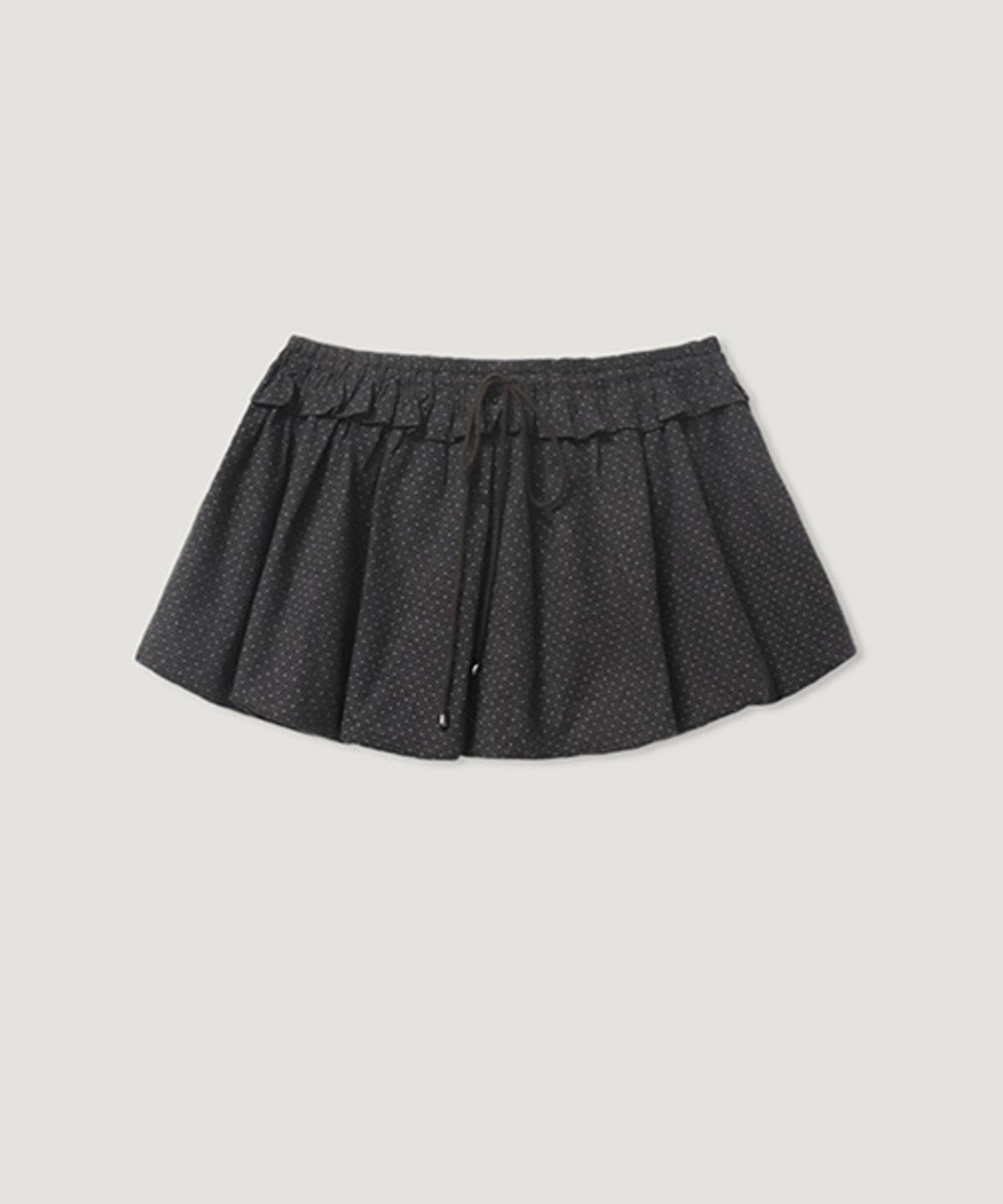 디애니(THE ANY) Dot Mini Balloon Skirt