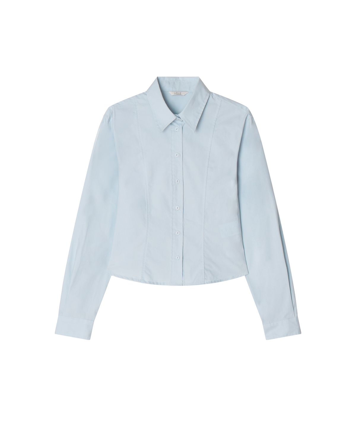 벨르(VELLE) Slim Fit Shirt_Blue