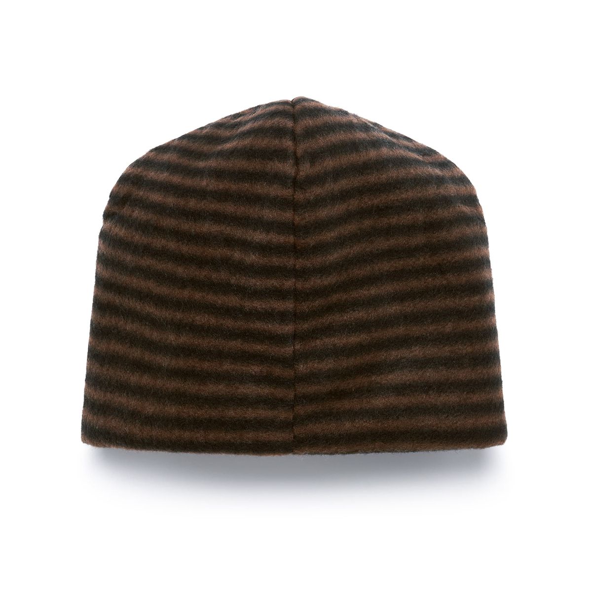 낫뉴(NOT NEW) nn Label Pattern Beanie Brown