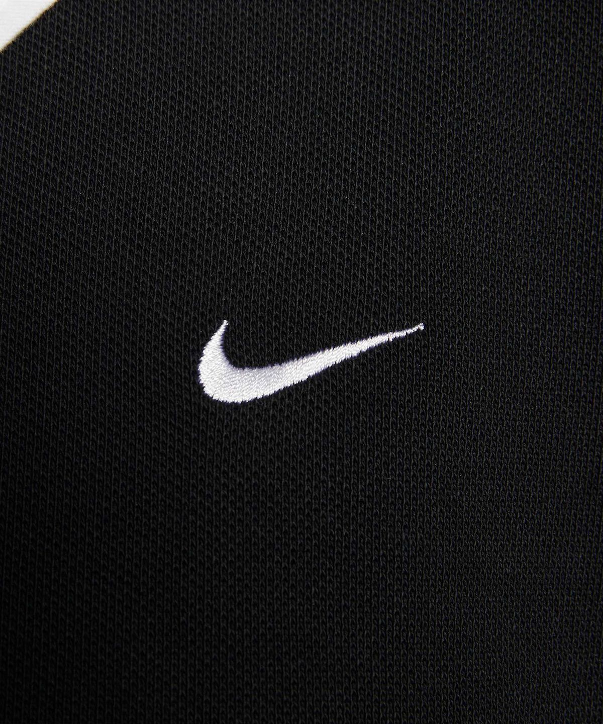 나이키(NIKE) 스포츠웨어 오버사이즈 긴소매 폴로 W - 블랙:화이트 / IF0358-010