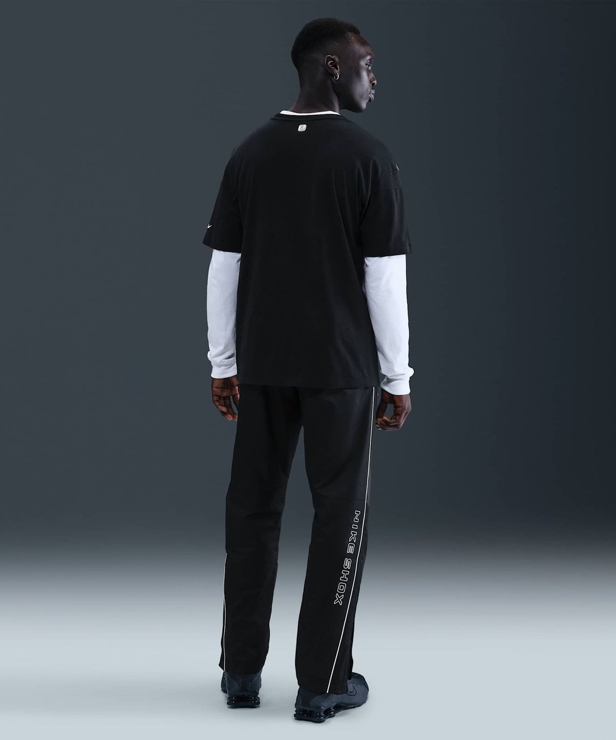 나이키(NIKE) 스포츠웨어 샥스 우븐 팬츠 M - 블랙:앤트러사이트:화이트 / IH0653-010