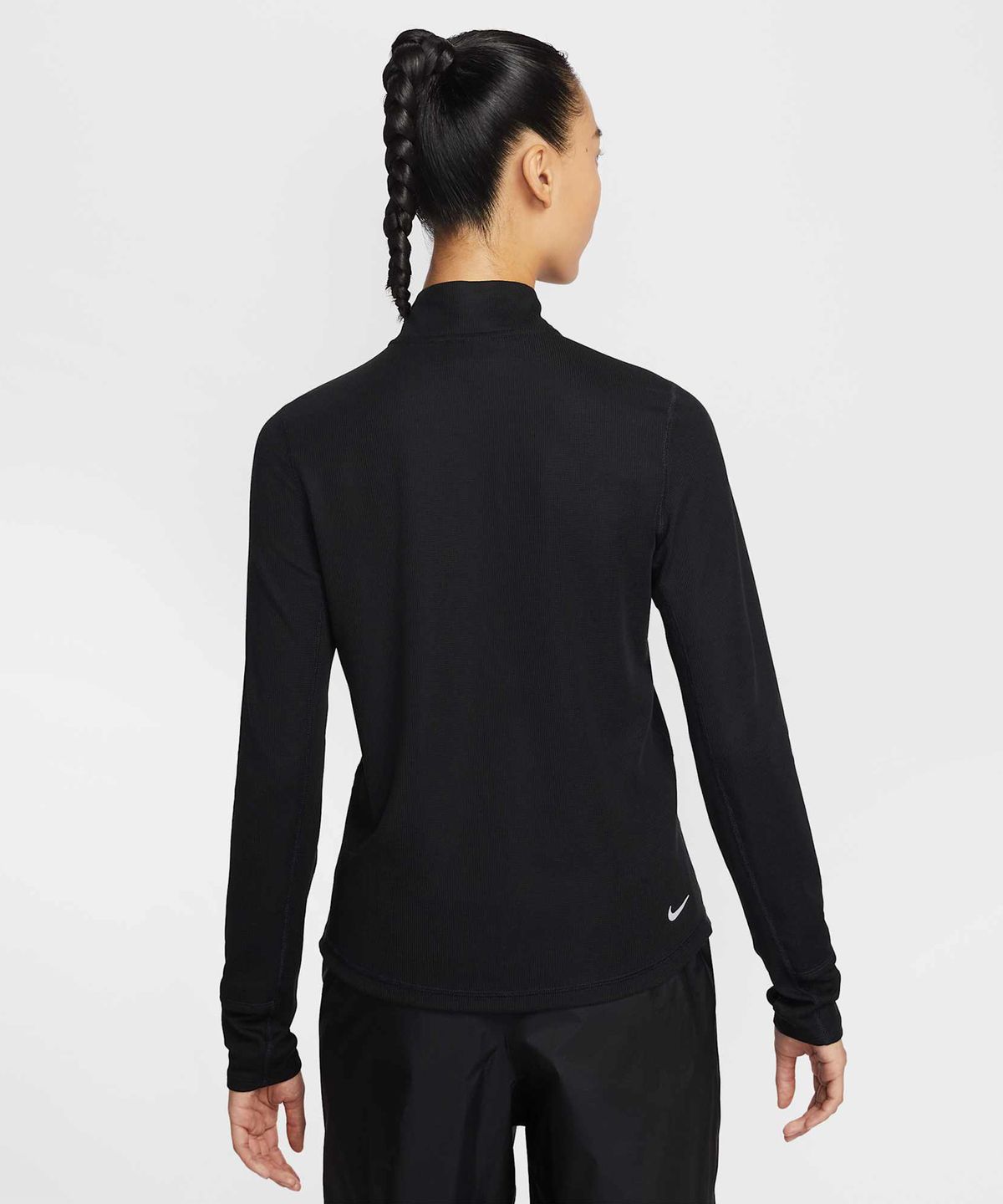 나이키(NIKE) ACG 드라이 핏 하프집 트레일 러닝 탑 W - 블랙:서밋 화이트 / IO9648-010