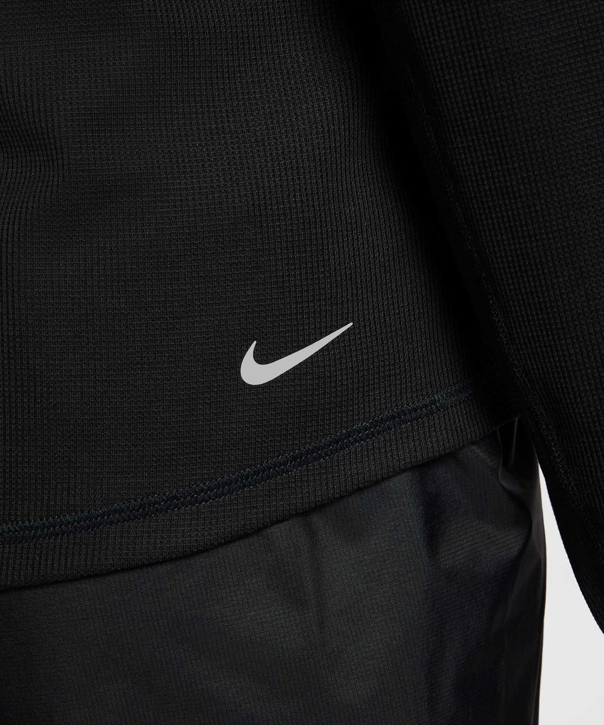 나이키(NIKE) ACG 드라이 핏 하프집 트레일 러닝 탑 W - 블랙:서밋 화이트 / IO9648-010