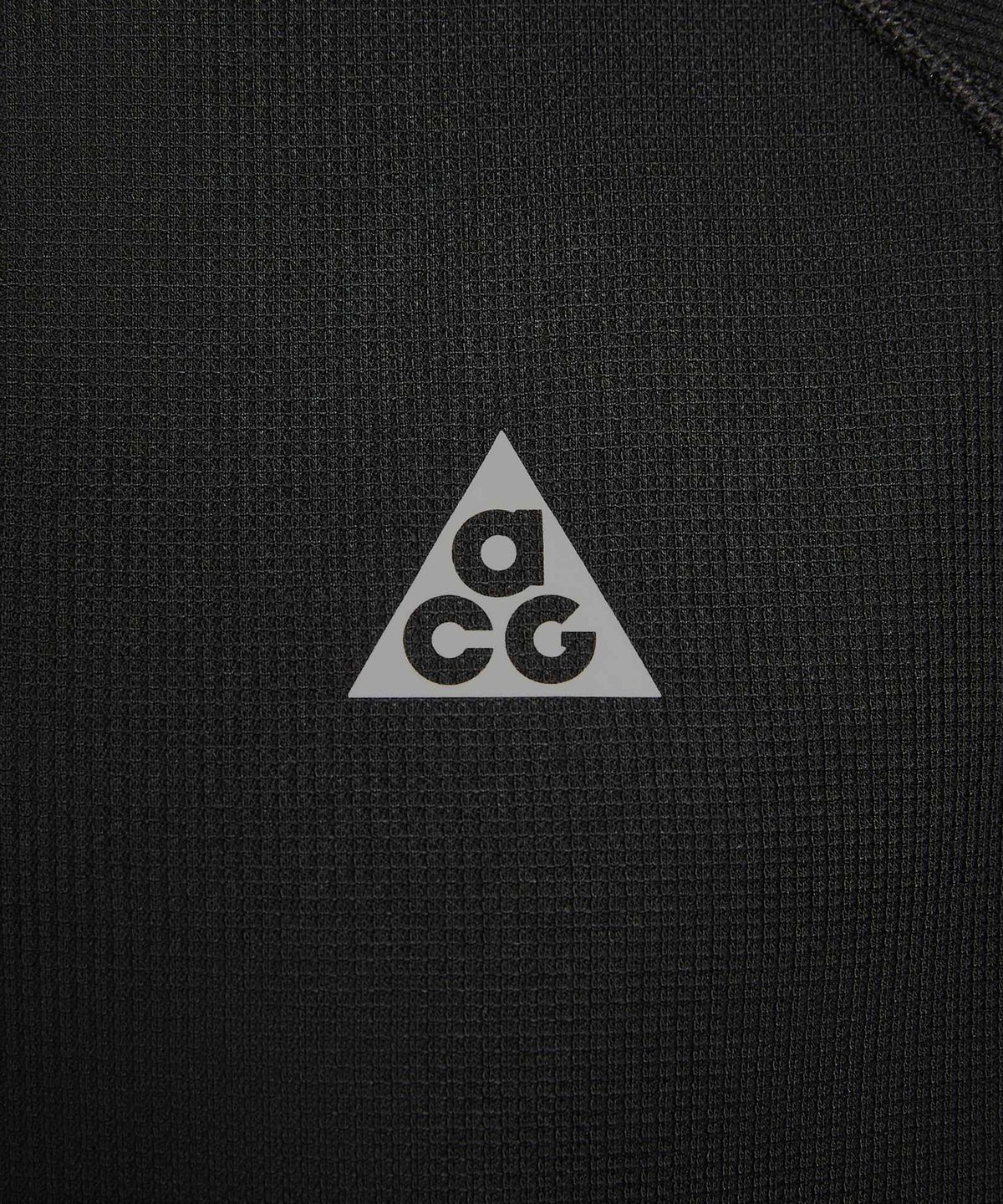 나이키(NIKE) ACG 드라이 핏 미드 레이어 쿼터집 트레일 러닝 탑 M - 블랙:서밋 화이트 / IO9670-010