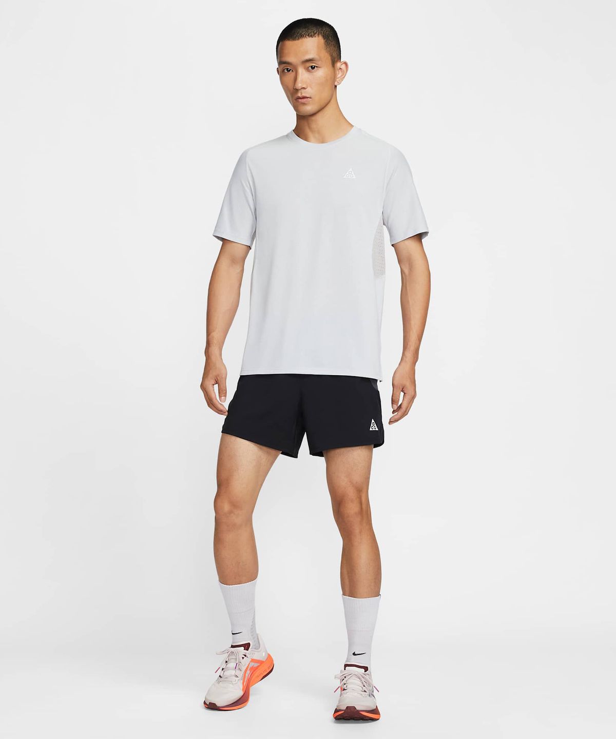 나이키(NIKE) ACG 세컨드 선라이즈 드라이 핏 ADV 5인치 브리프 라인드 쇼츠 M - 블랙:앤트러사이트:서밋 화이트 / IO9676-010