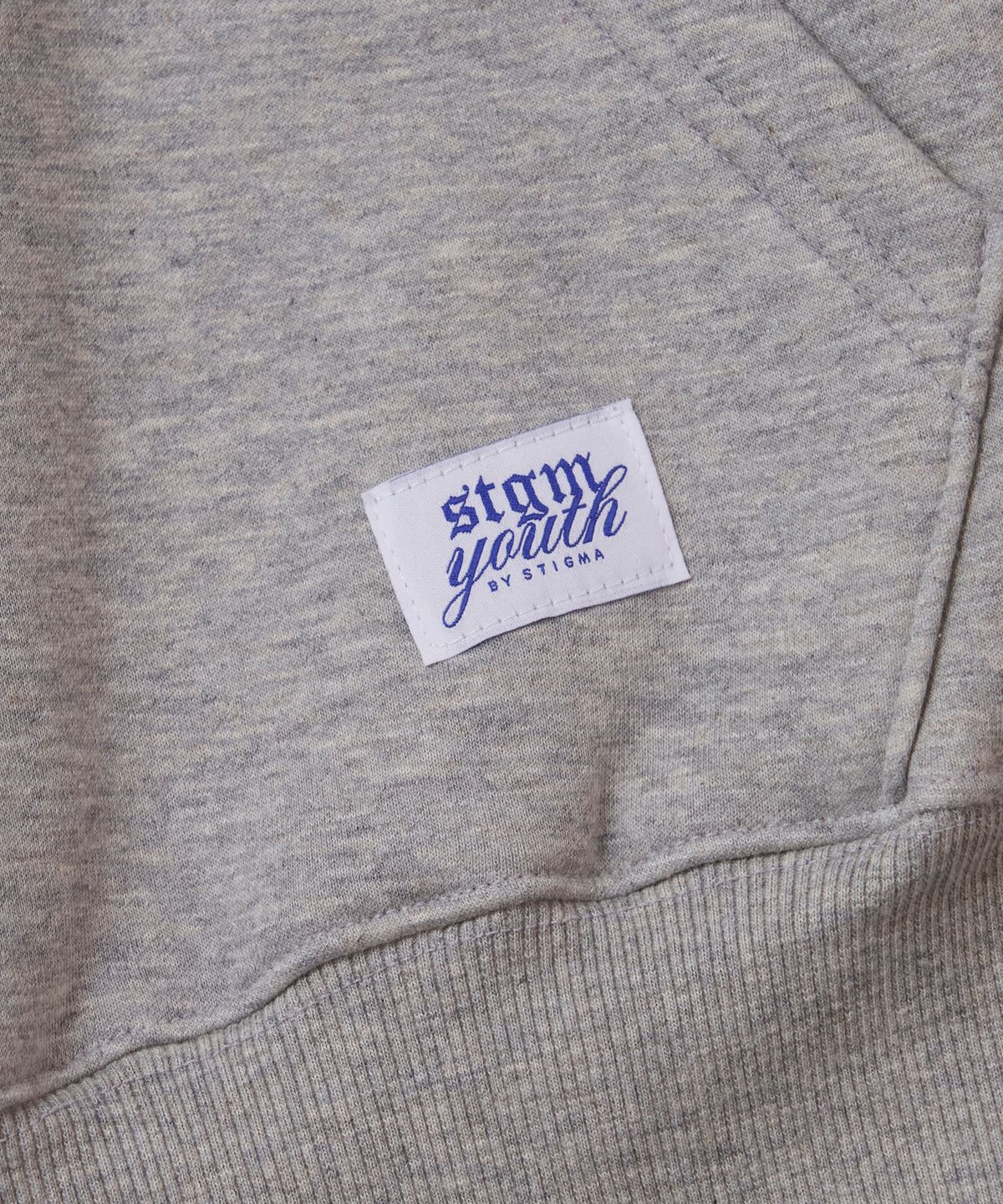 스티그마(STIGMA) [STGM youth] TIGER CROP HOODIE MLG