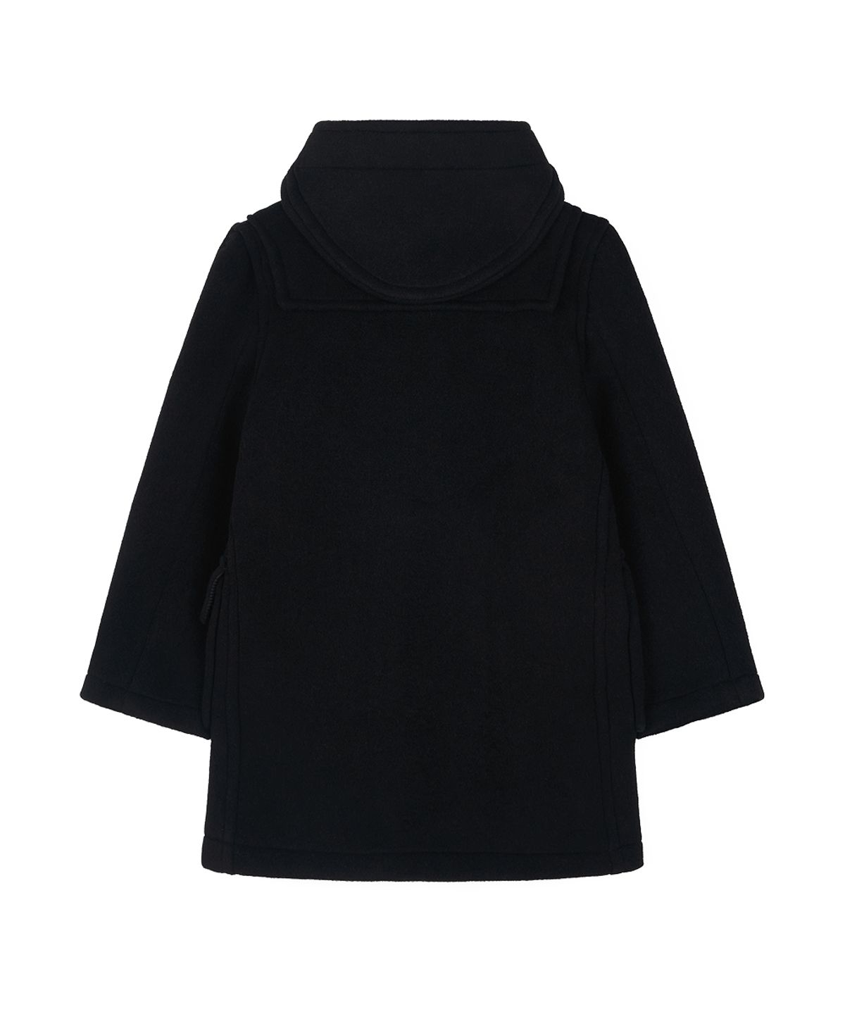 몽고메리(MONTGOMERY) CLASSIC FIT DUFFLE COAT FOR KIDS - BLACK
