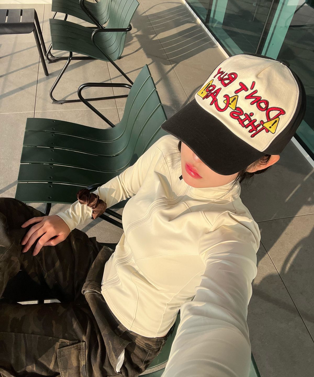 윤 애(YOON AE) DBTC 5panel ball cap (Black)
