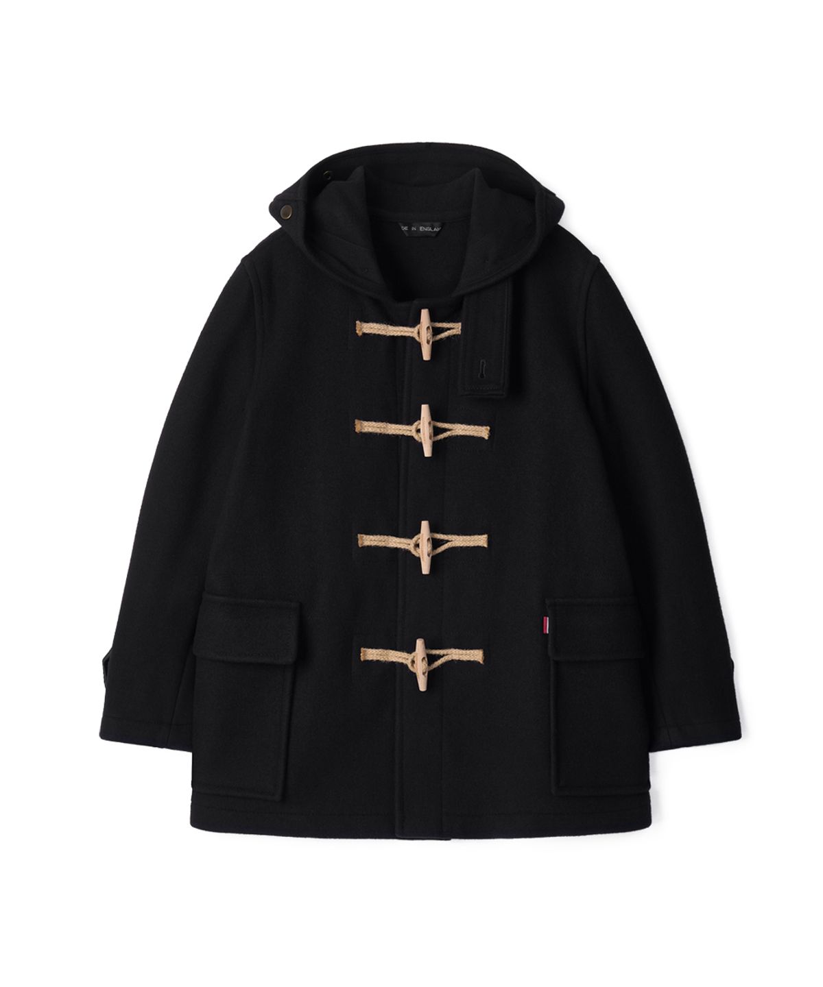 몽고메리(MONTGOMERY) MELTON UTILITY DUFFLE COAT - NAVY