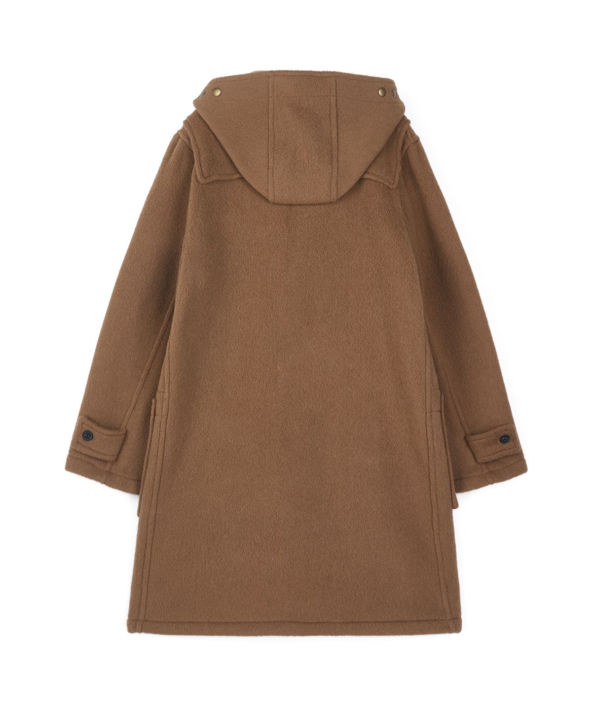 몽고메리(MONTGOMERY) LONG ORIGINAL DUFFLE COAT WITH WOODEN - CAMEL