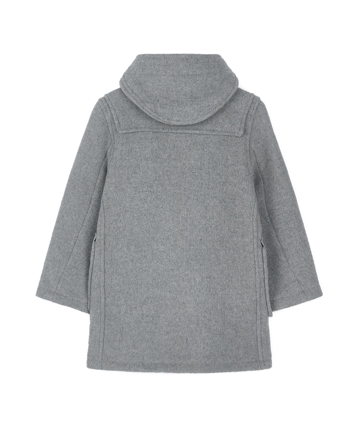몽고메리(MONTGOMERY) CLASSIC FIT DUFFLE COAT FOR KIDS - PEARL GREY