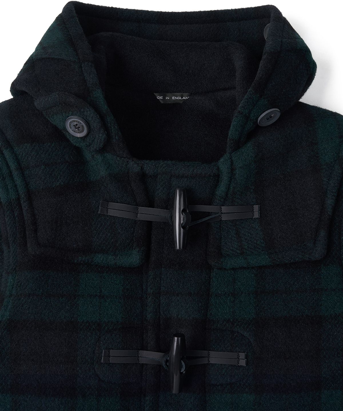 몽고메리(MONTGOMERY) CLASSIC FIT DUFFLE COAT FOR KIDS - BLACKWATCH
