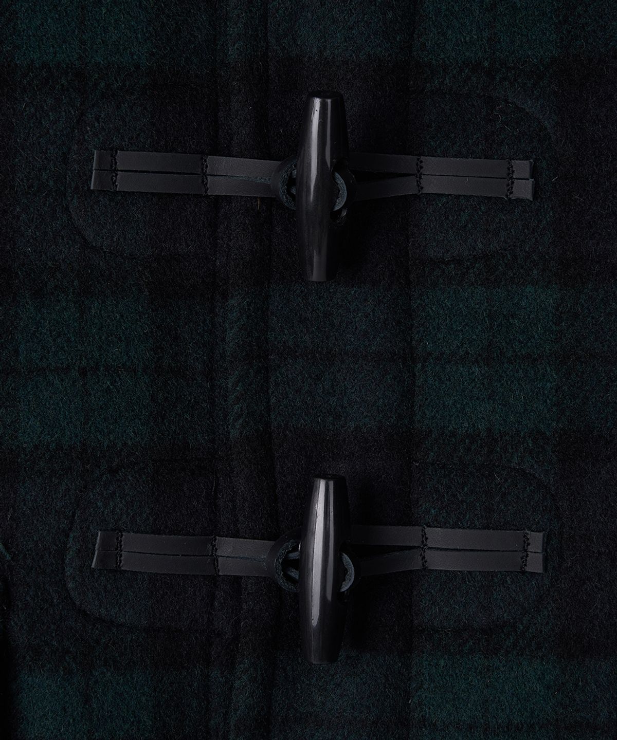 몽고메리(MONTGOMERY) CLASSIC FIT DUFFLE COAT FOR KIDS - BLACKWATCH