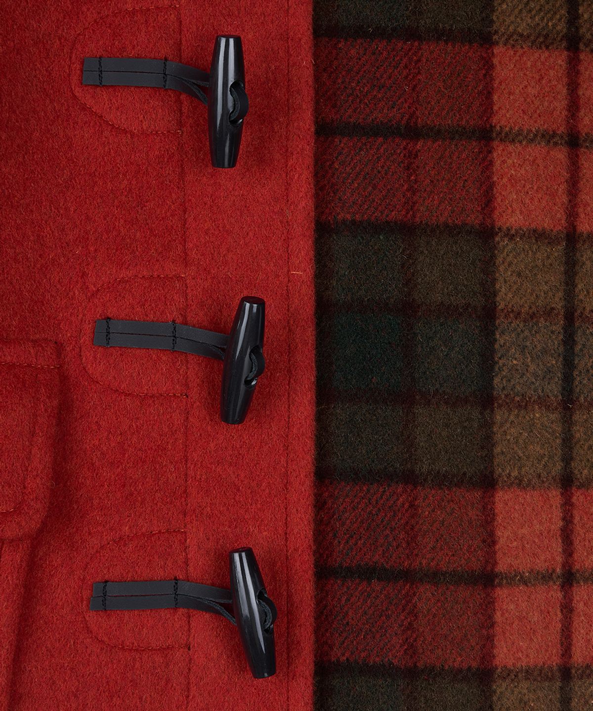 몽고메리(MONTGOMERY) CLASSIC FIT DUFFLE COAT FOR KIDS - BURNT ORANGE