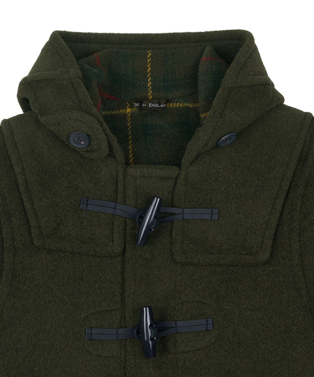 몽고메리(MONTGOMERY) CLASSIC FIT DUFFLE COAT FOR KIDS - OLIVE