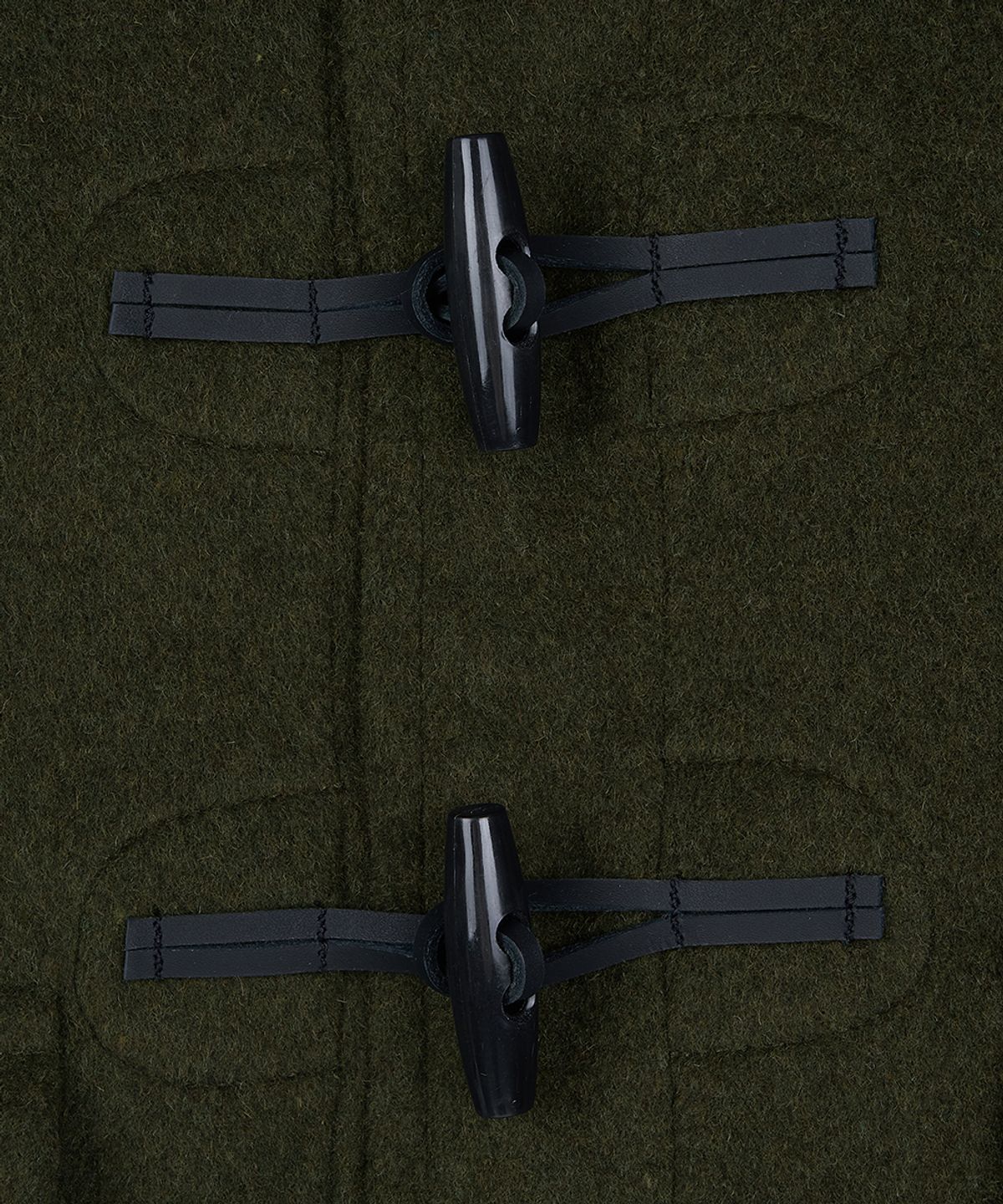 몽고메리(MONTGOMERY) CLASSIC FIT DUFFLE COAT FOR KIDS - OLIVE