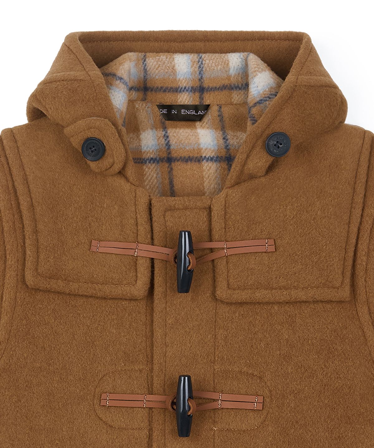 몽고메리(MONTGOMERY) CLASSIC FIT DUFFLE COAT FOR KIDS - CAMEL