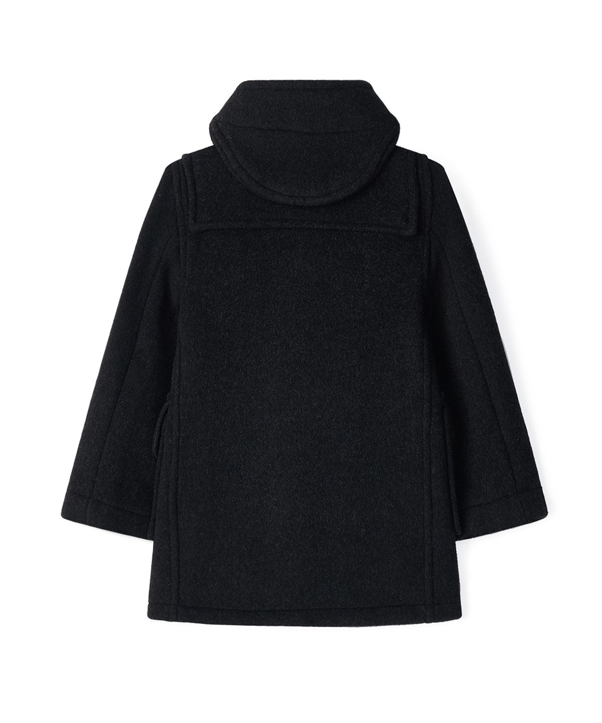 몽고메리(MONTGOMERY) CLASSIC FIT DUFFLE COAT FOR KIDS - CHARCOAL