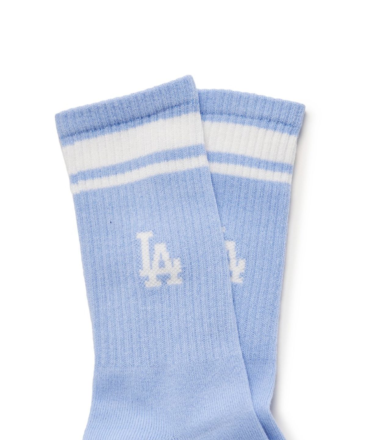 엠엘비 키즈(MLB KIDS) 베이직 일대일 양말 LA (Sky blue)