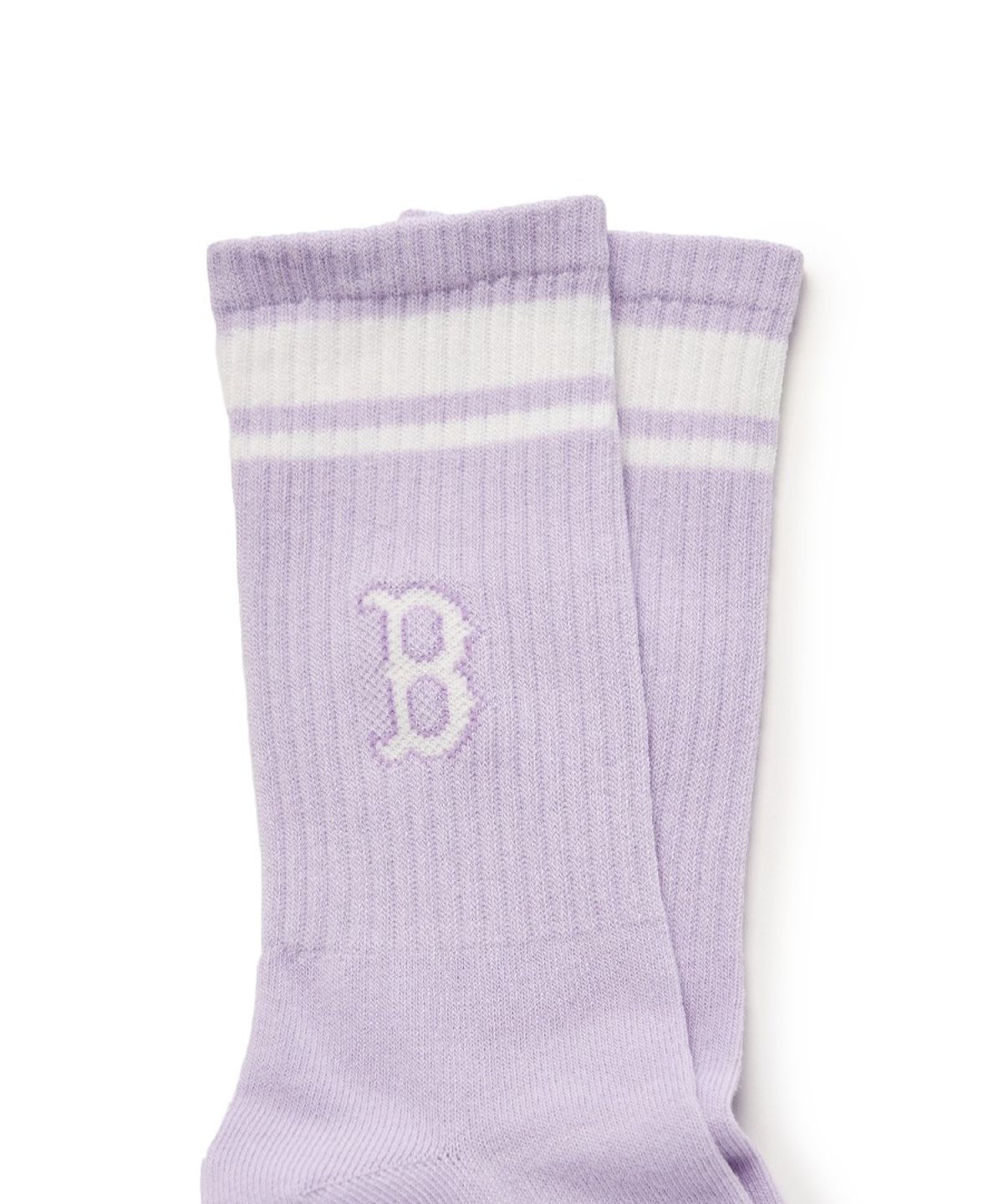 엠엘비 키즈(MLB KIDS) 베이직 일대일 양말 BOS (Lavender)