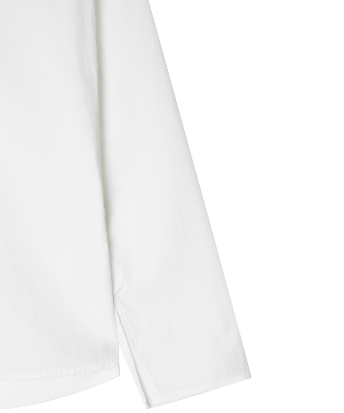 벨르(VELLE) Tie Strap V-Neck Shirt_White