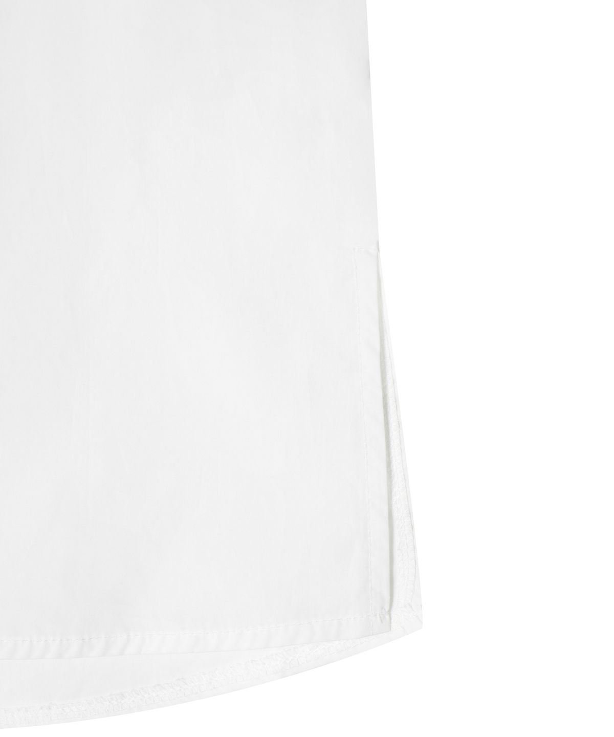 벨르(VELLE) Tie Strap V-Neck Shirt_White