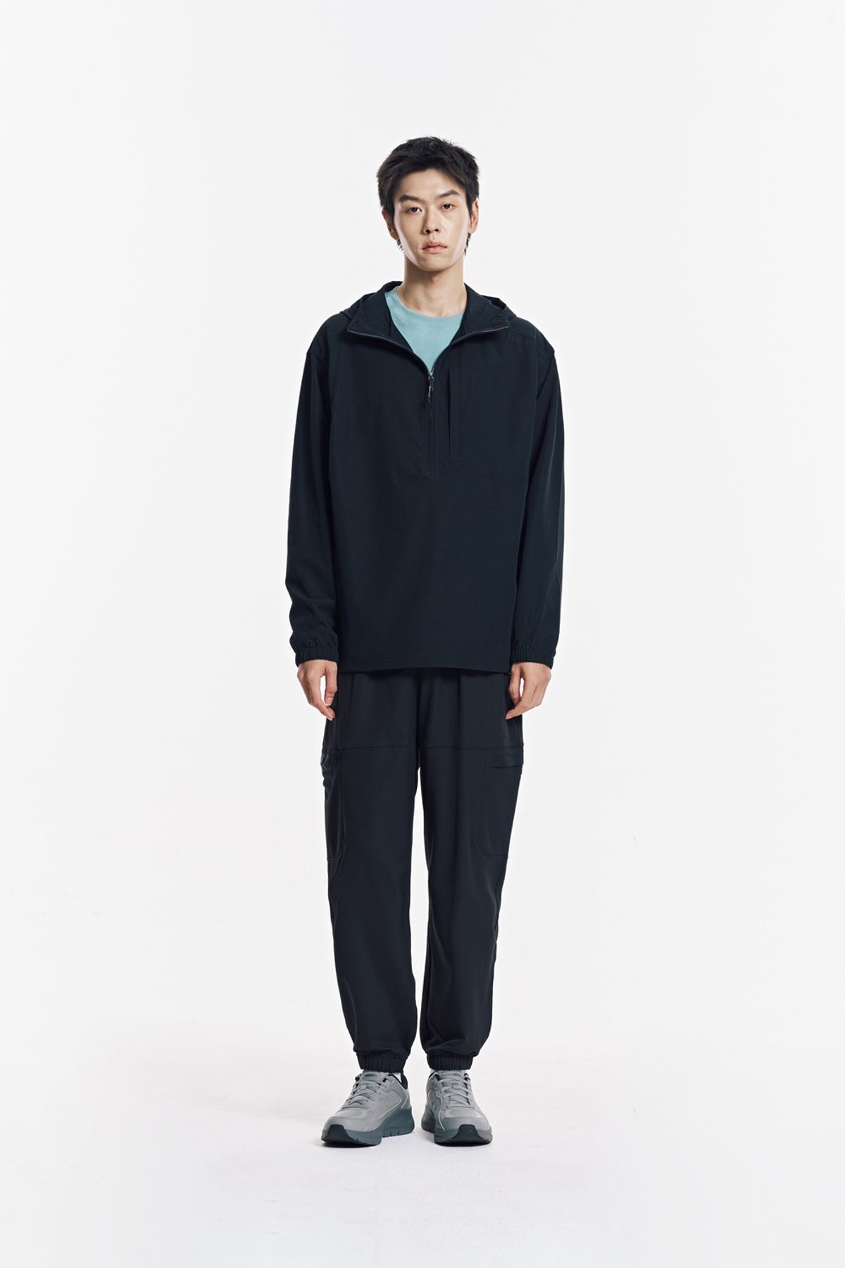 스케쳐스(SKECHERS) 남성 나일론 이중직 아노락_SP3MTCFF013