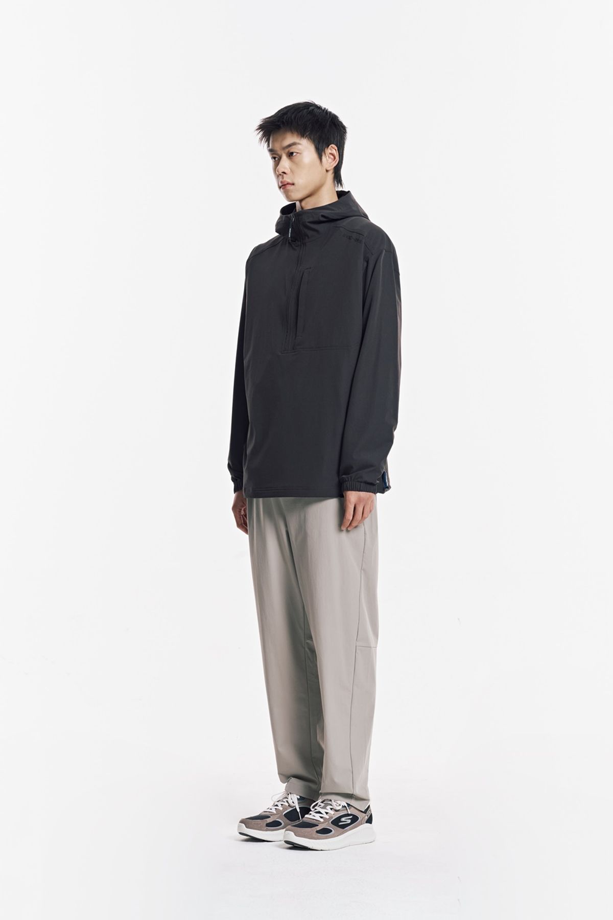 스케쳐스(SKECHERS) 남성 나일론 이중직 아노락_SP3MTCFF012