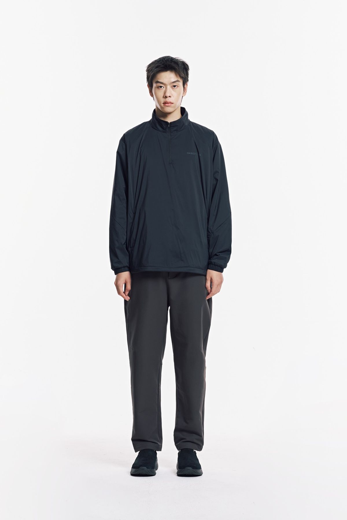 스케쳐스(SKECHERS) 남성 우븐 패딩 아노락_SL3MTCFW022