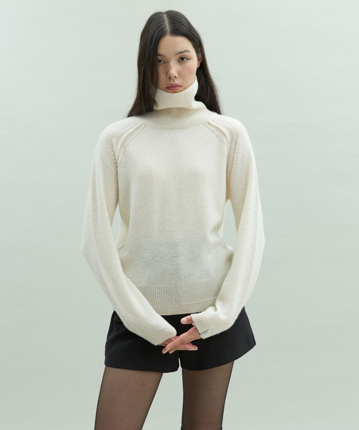 디에토(DEETO) Wool 100 Turtleneck [WHITE]