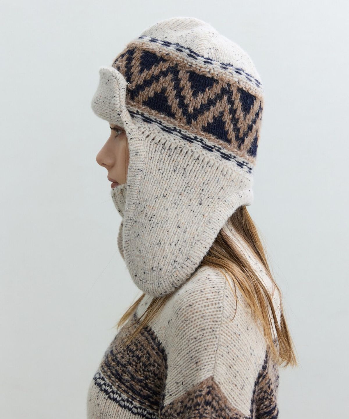 디에토(DEETO) Nordic Trapper Hat [IVORY]