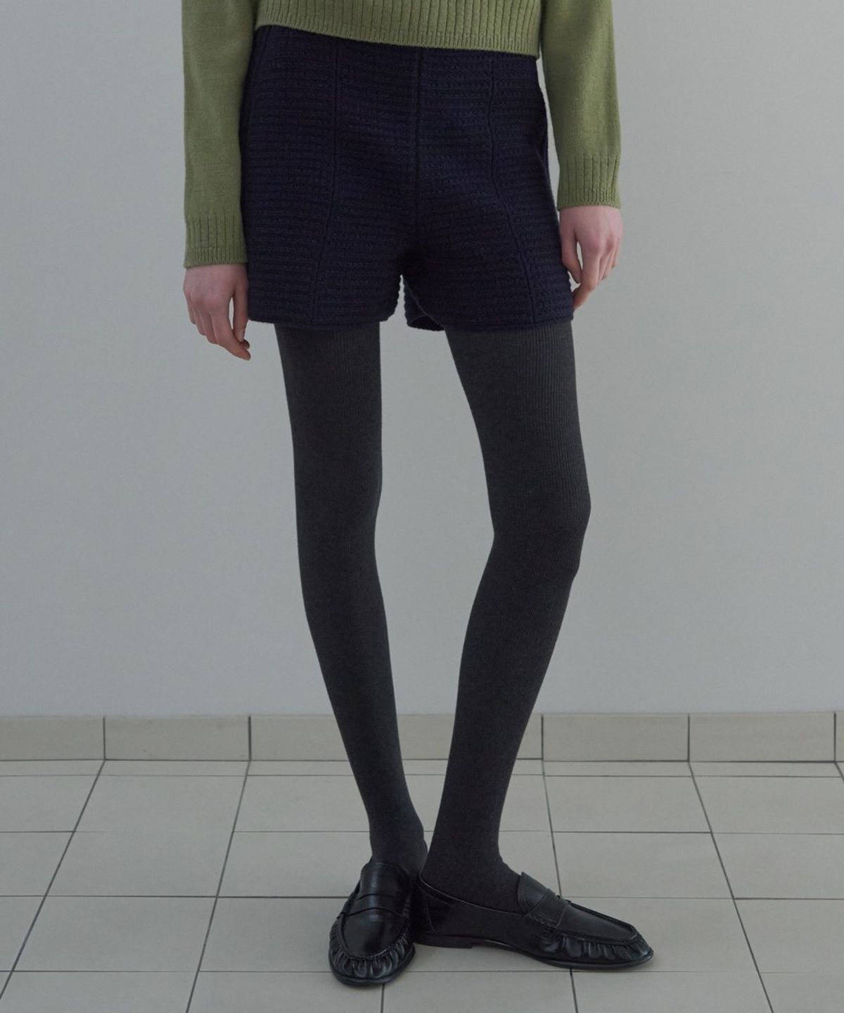 디에토(DEETO) Tuck Shorts [NAVY]