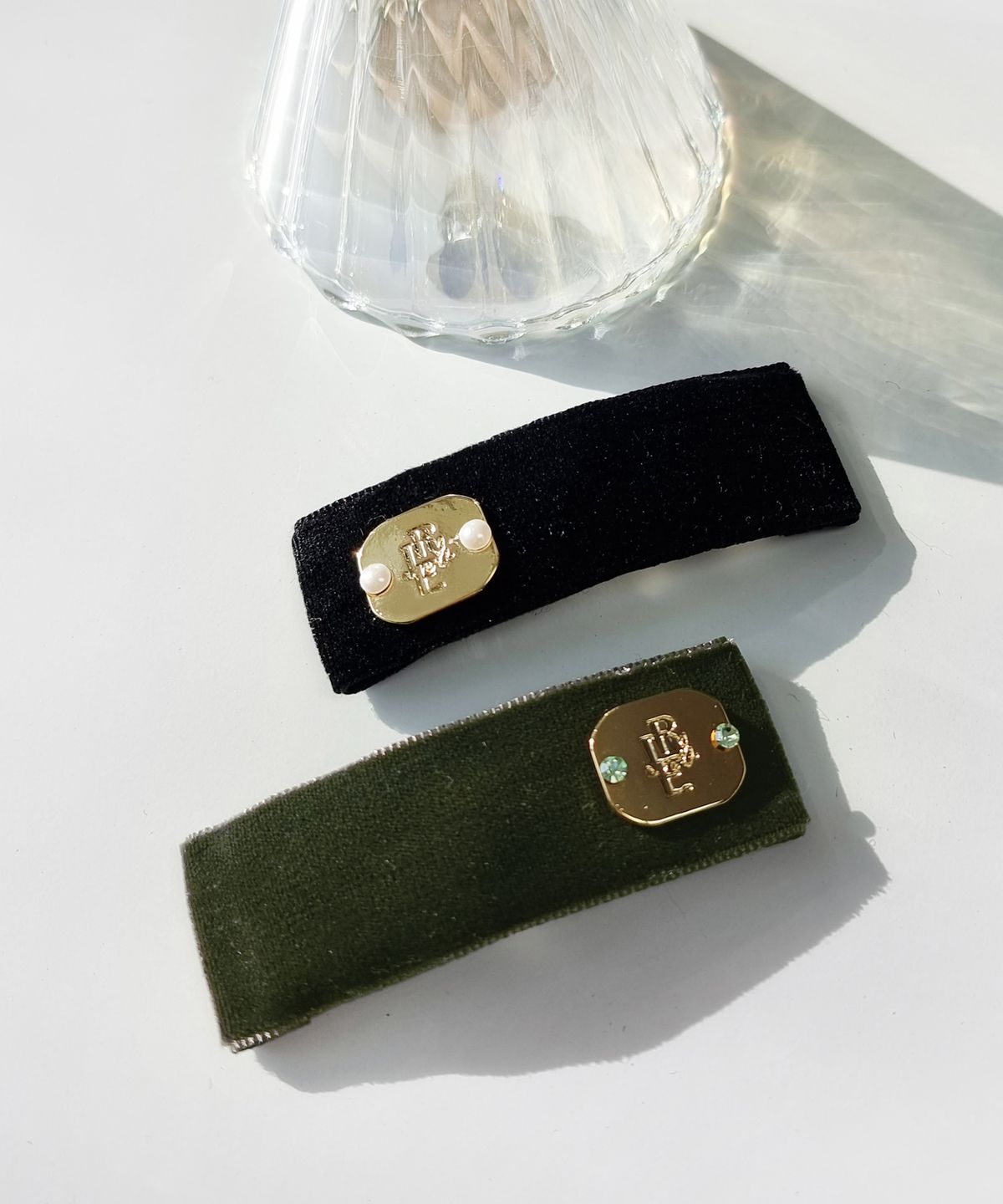 제이로브(JROBE) jrobe pendant hairpin/ 벨벳 머리핀