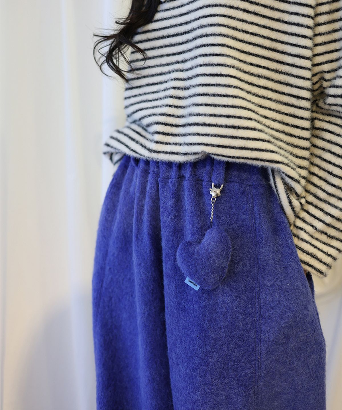 소르디(SORDI) Heart Keyring_blue
