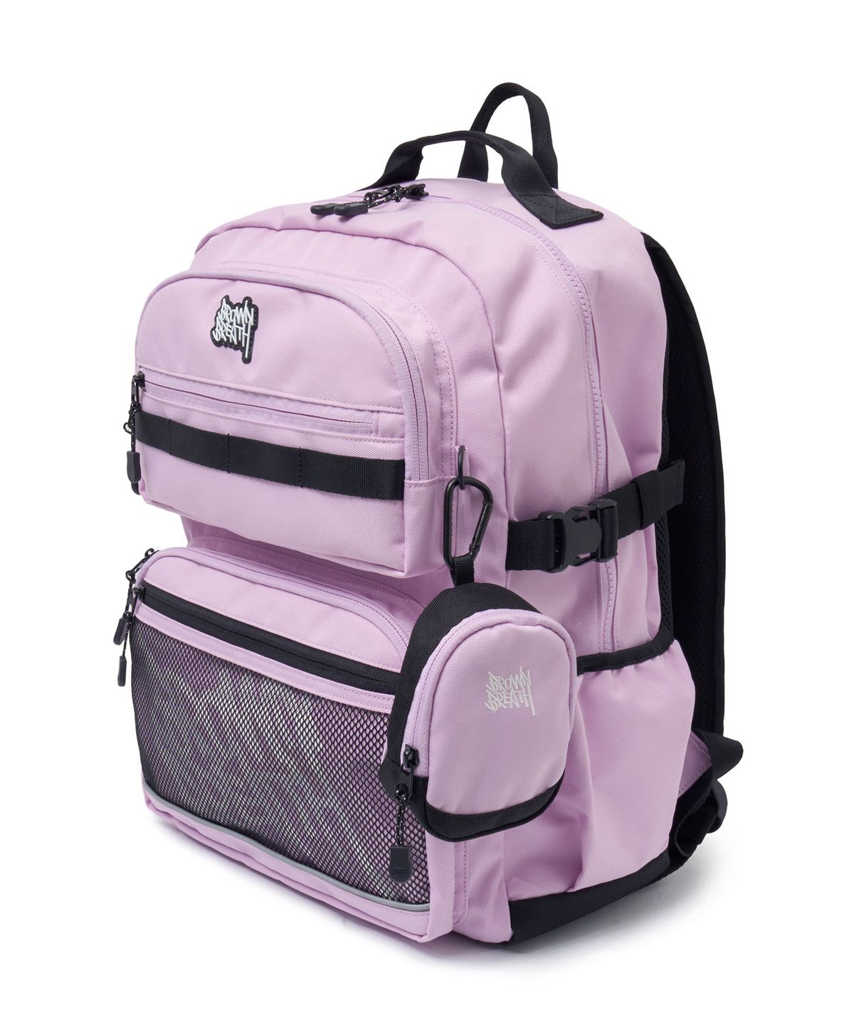 브라운브레스 키즈(BROWNBREATH KIDS) KIDS BIG TAG BACKPACK - LAVENDER