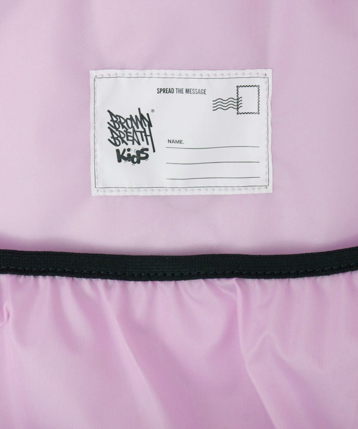 브라운브레스 키즈(BROWNBREATH KIDS) KIDS BIG TAG BACKPACK - LAVENDER